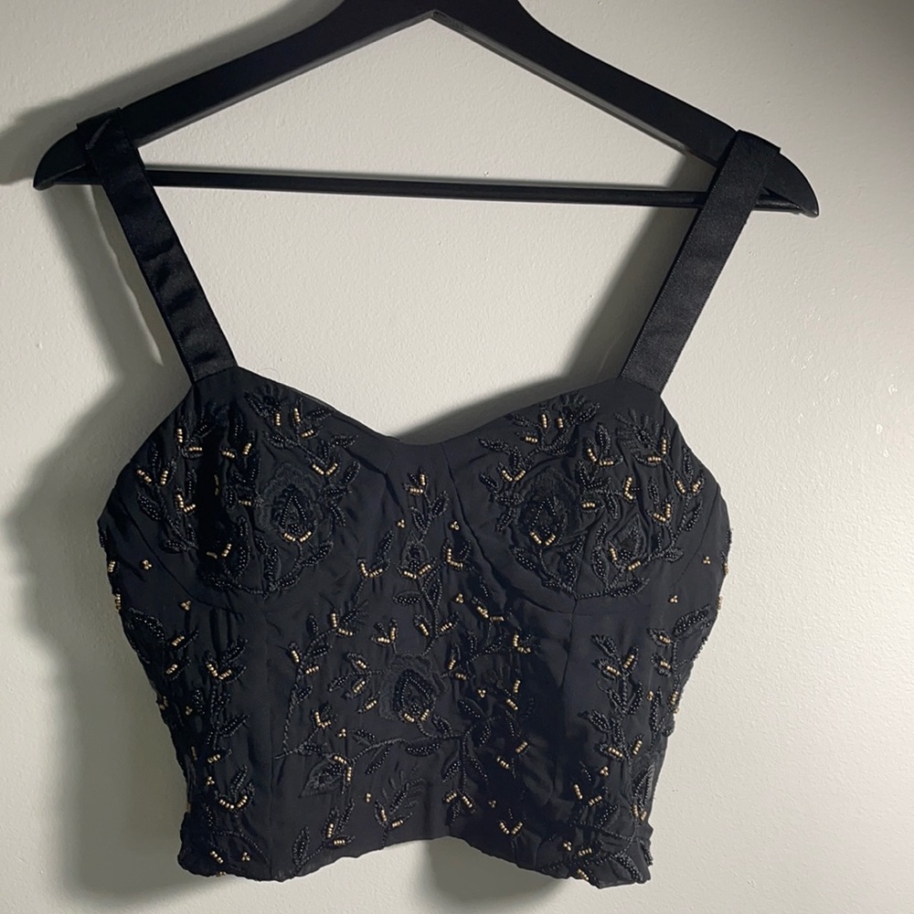 zara crop top